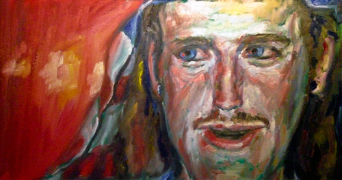 Kyle #2 Oil Painting by Nick Ward Kyle #2 Oil Painting by Nick Ward