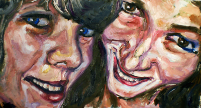 Oil on board, by Nick Ward