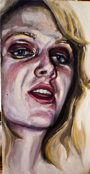 Portrait of Liz Oil Painting by Nick Ward Portrait of Liz Oil Painting by Nick Ward