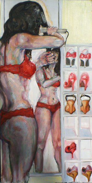Transformation 2, oil painting by Nick Ward